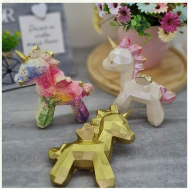 Forma de Chocolate Especial 3 Partes - Unicornio Lapidado SP - BWB3664